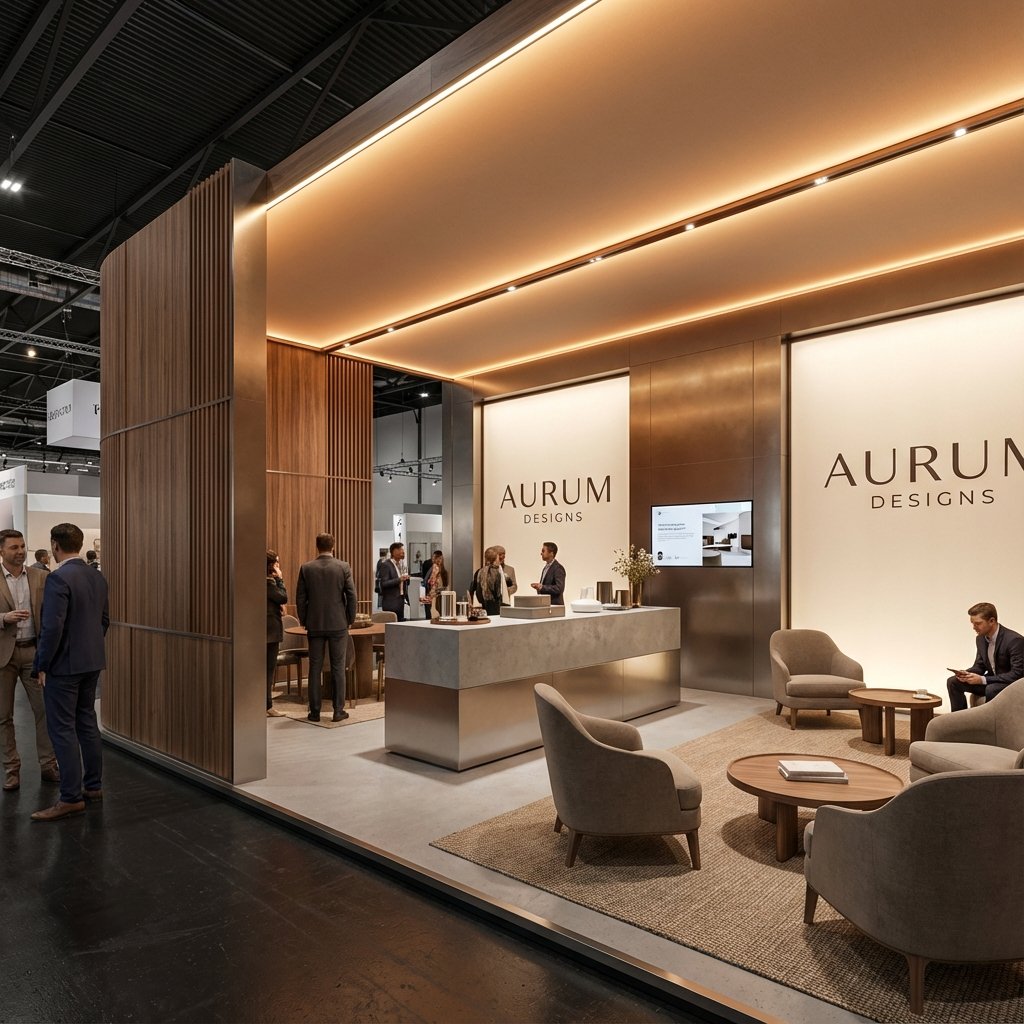 Vibrant Modern Stand Design