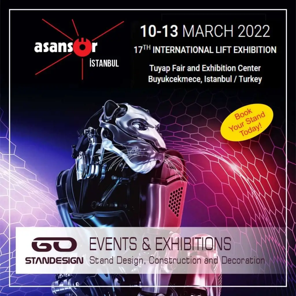 Asansor Istanbul 2022 Exhibition Stand Services, Construction and Decoration